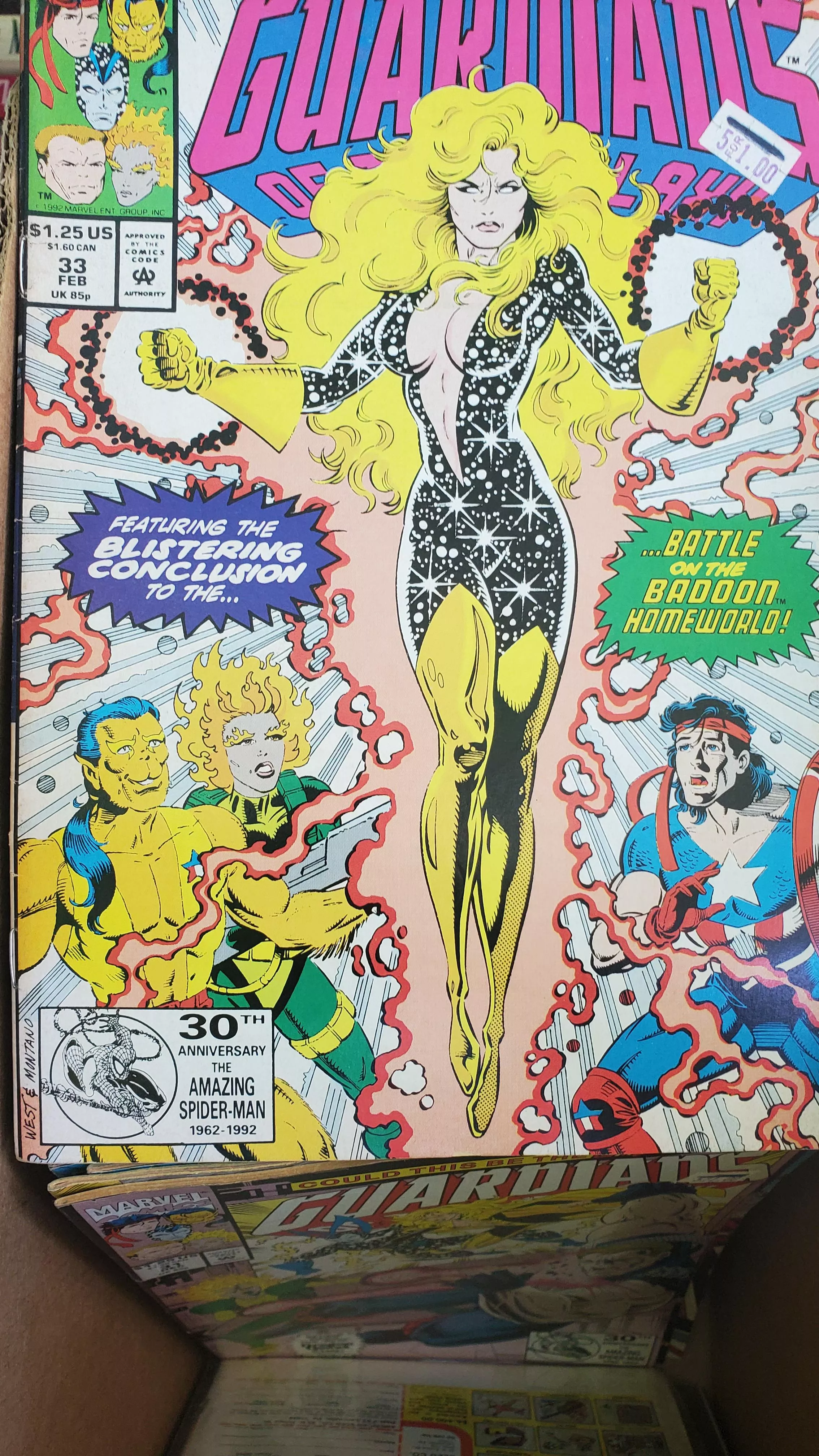 unused plot from Guardians? [Guardians of the Galaxy #33]