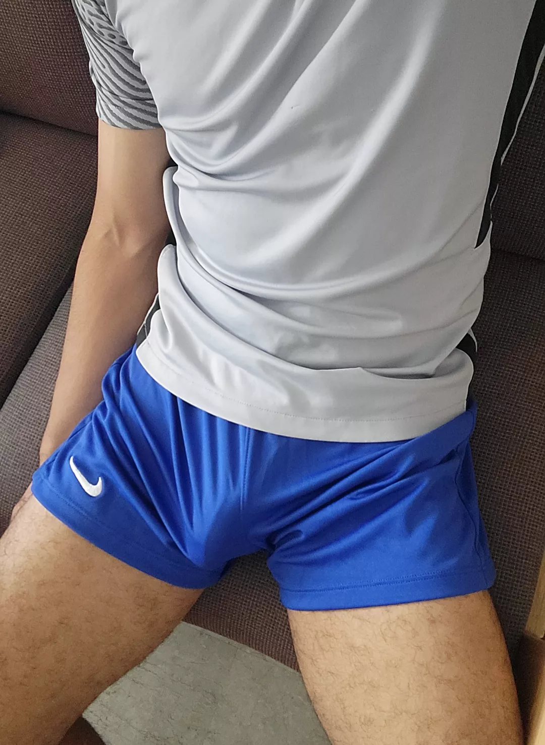 Very thin shorts.