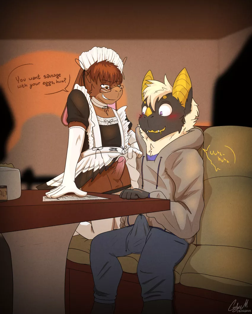 would you like sausage with that (codymathews)