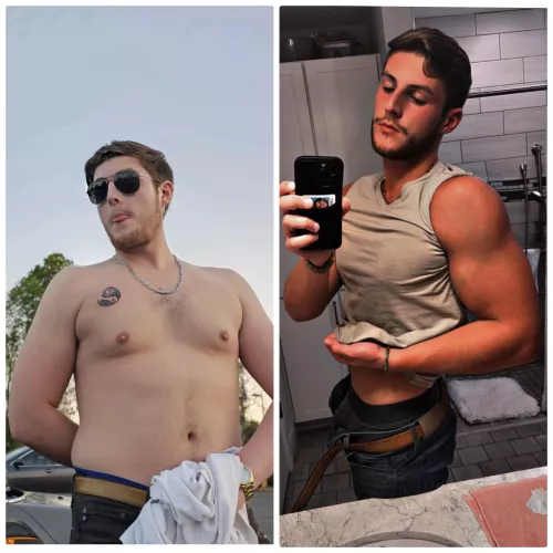 6 months to the day. Got my first tattoo and decided to be a better boyfriend. Worked on myself every day since! Cheers