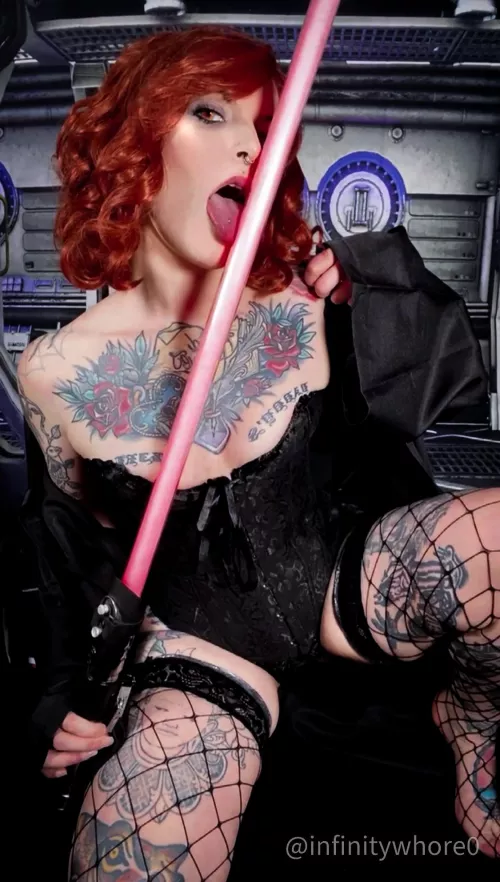 A corset is a perfect accessory for a Sith