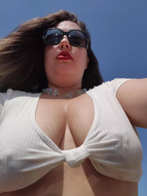 All up in your face!