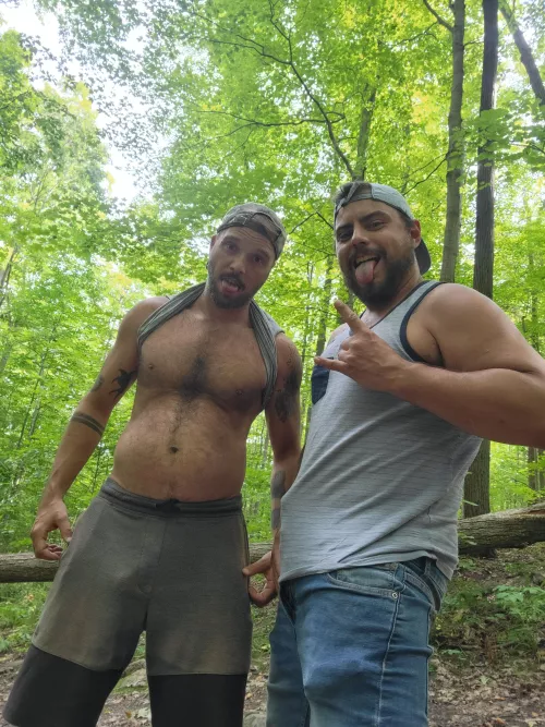Beards and boners in the bush