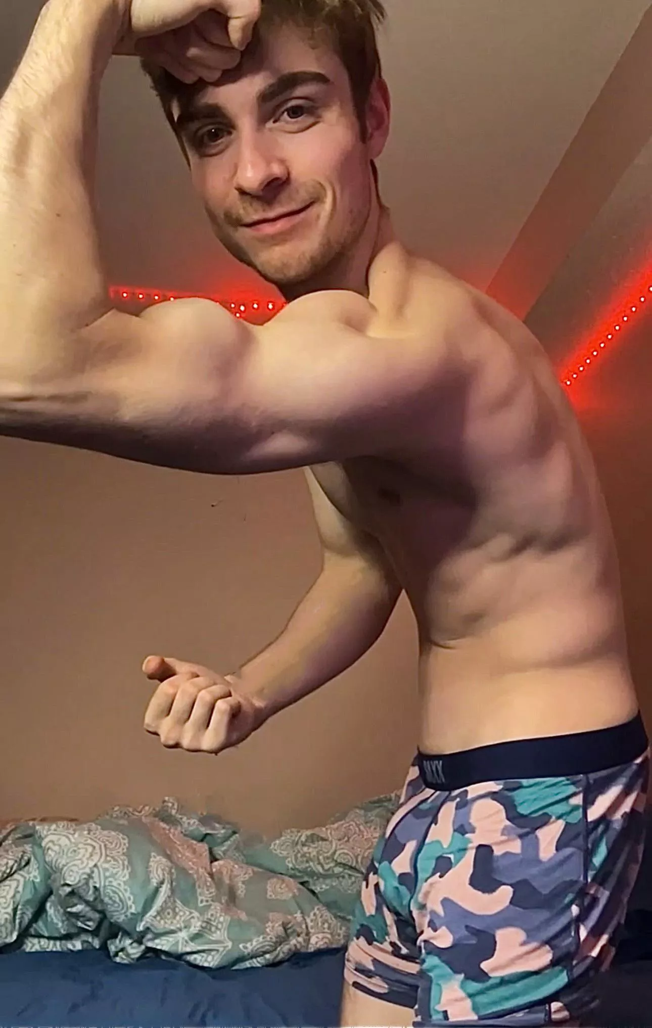 Come feel how hard it gets