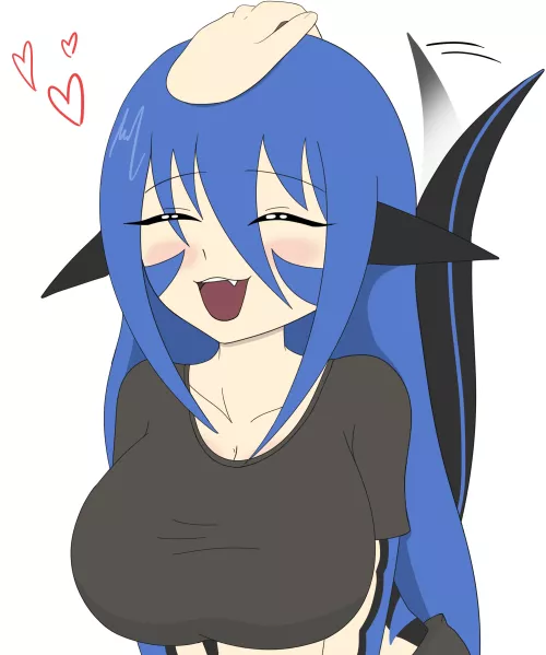 Headpat the raptor girl! (Takano)