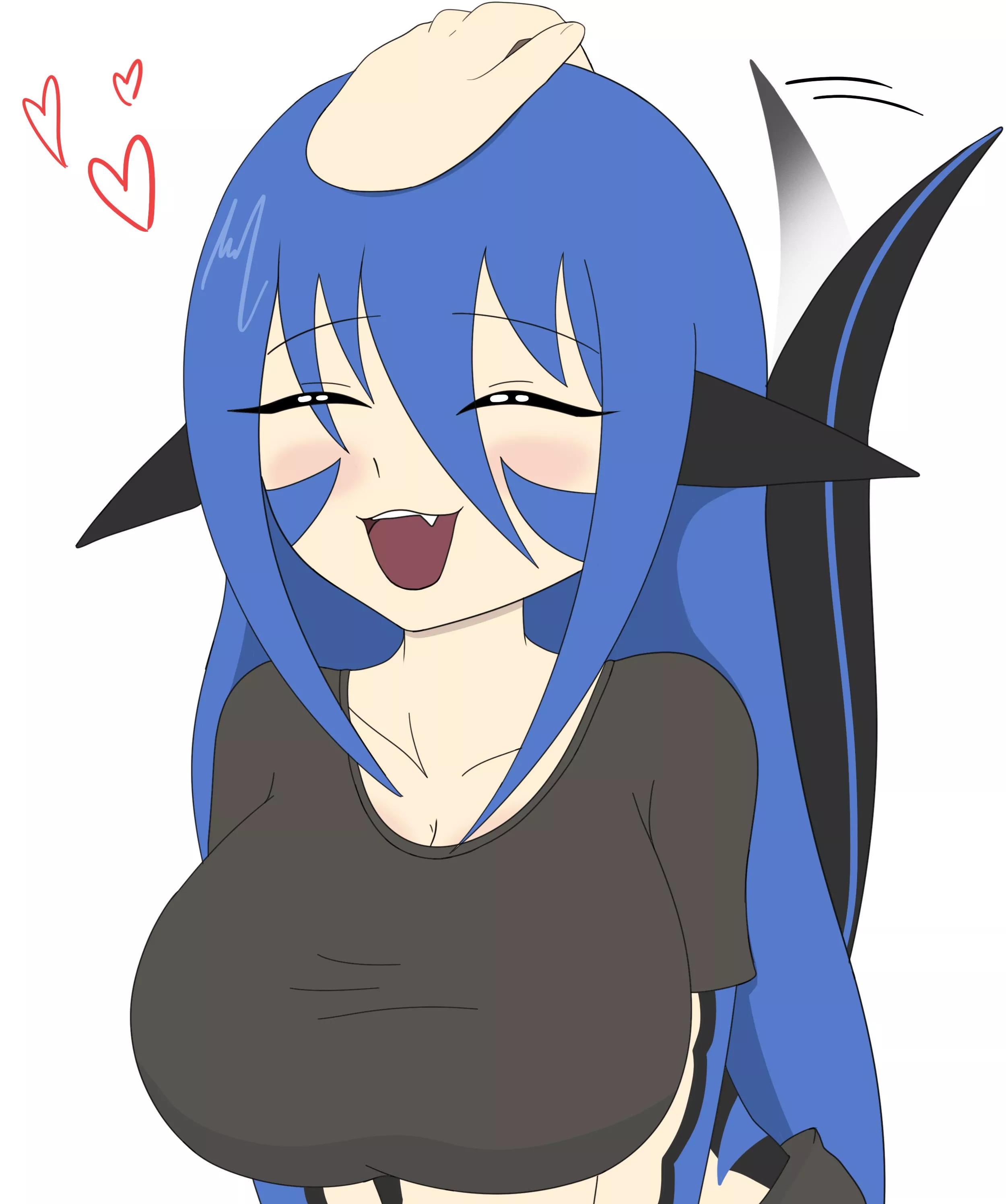 Headpat the raptor girl! (Takano)