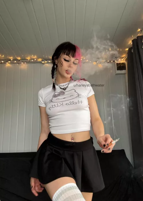 Hello kitty? More like hello titty