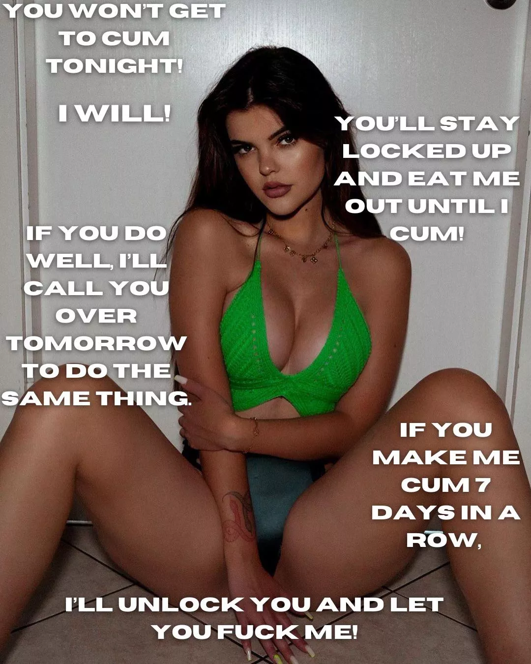 Her standards will only get higher! So you better deliver