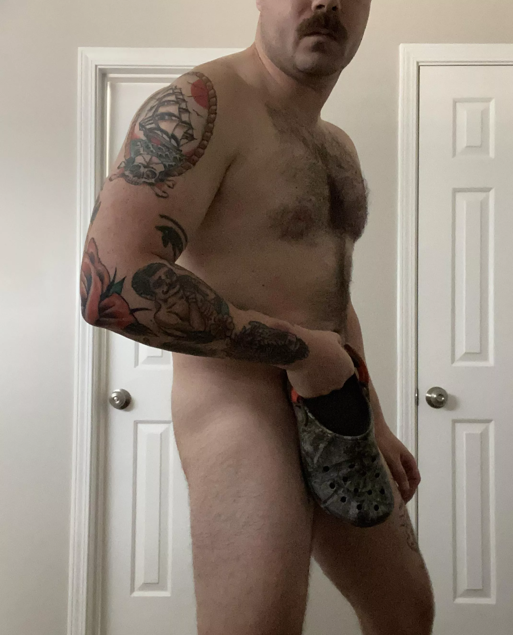 It’s Sunday, but you’re staring at a croc hiding a cock.