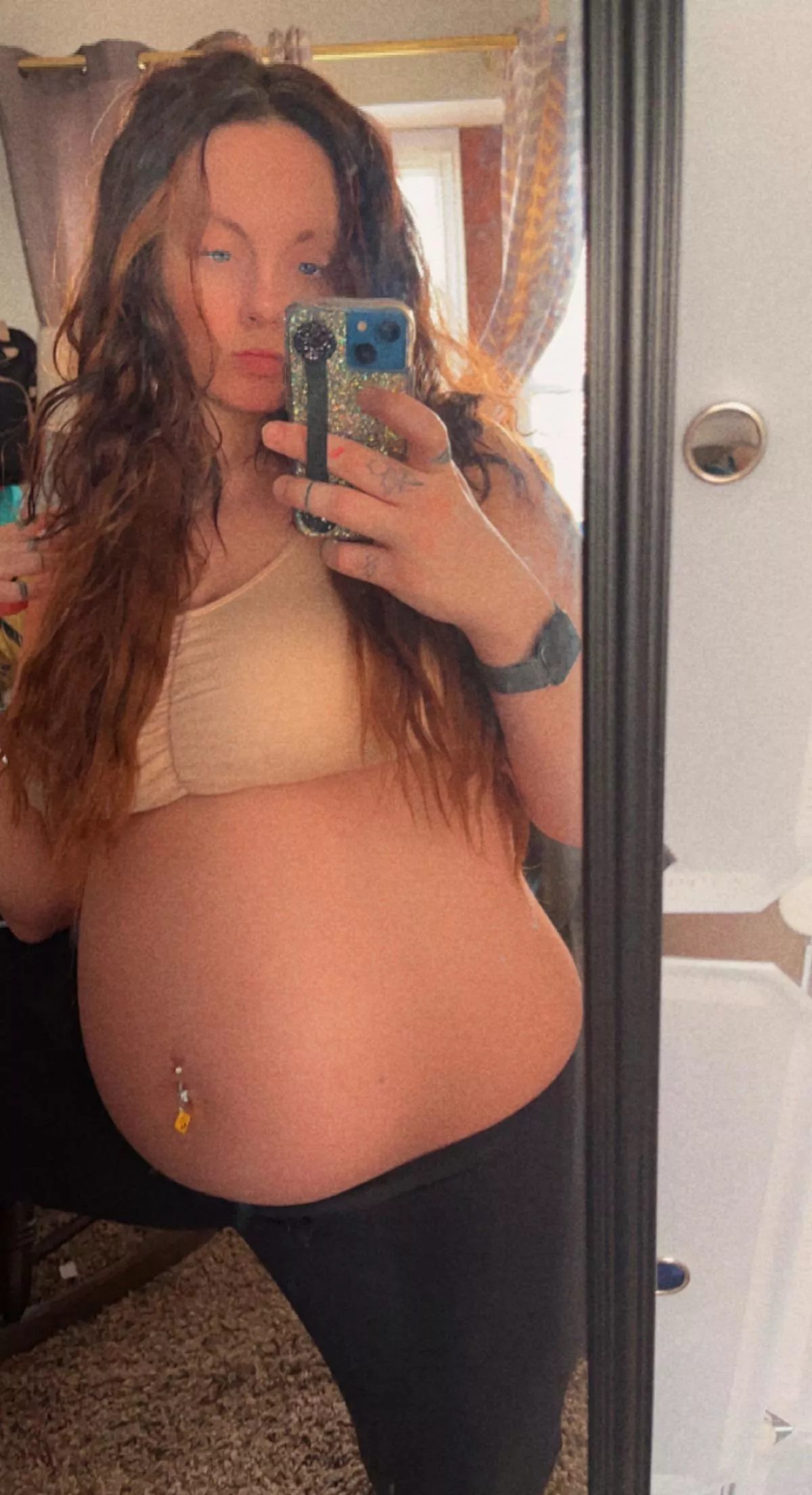 Just a lil pregnant lol