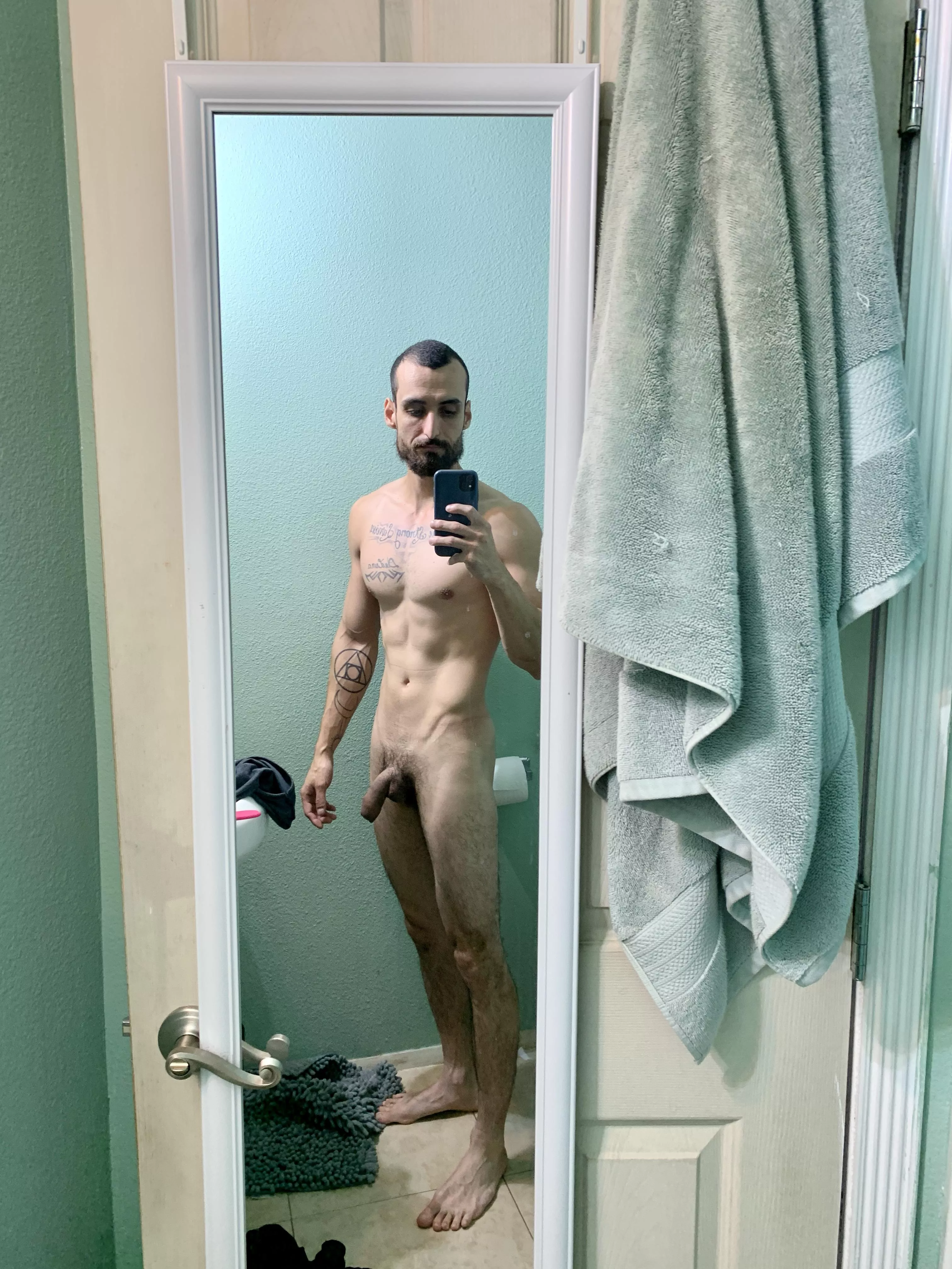 little by little. i want to look like a Greek God. [m]