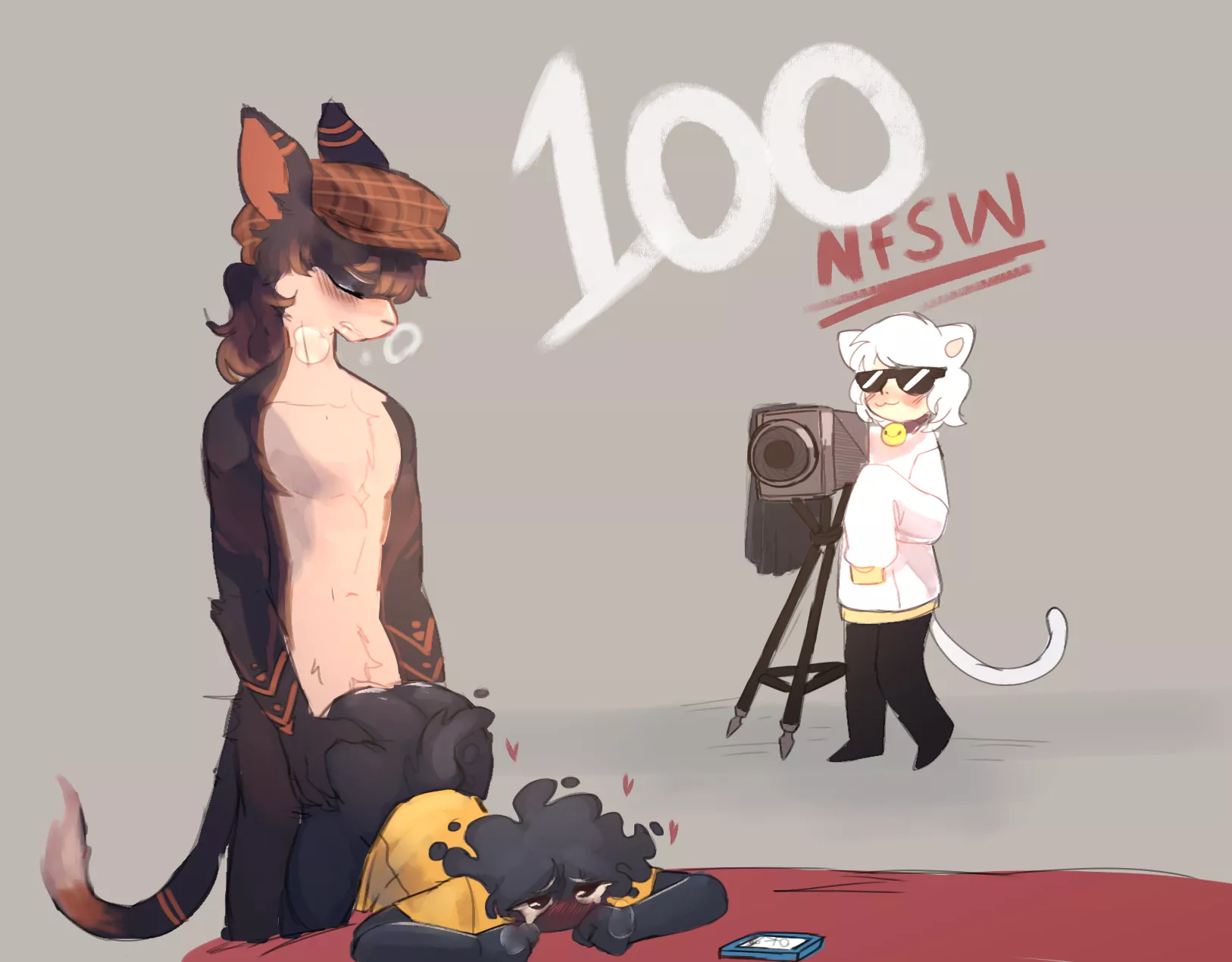 [MFM] Commemorating our 100th NSFW commission (art by me)