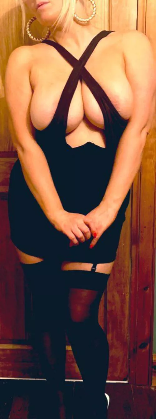 My wife’s big tits are a struggle to contain