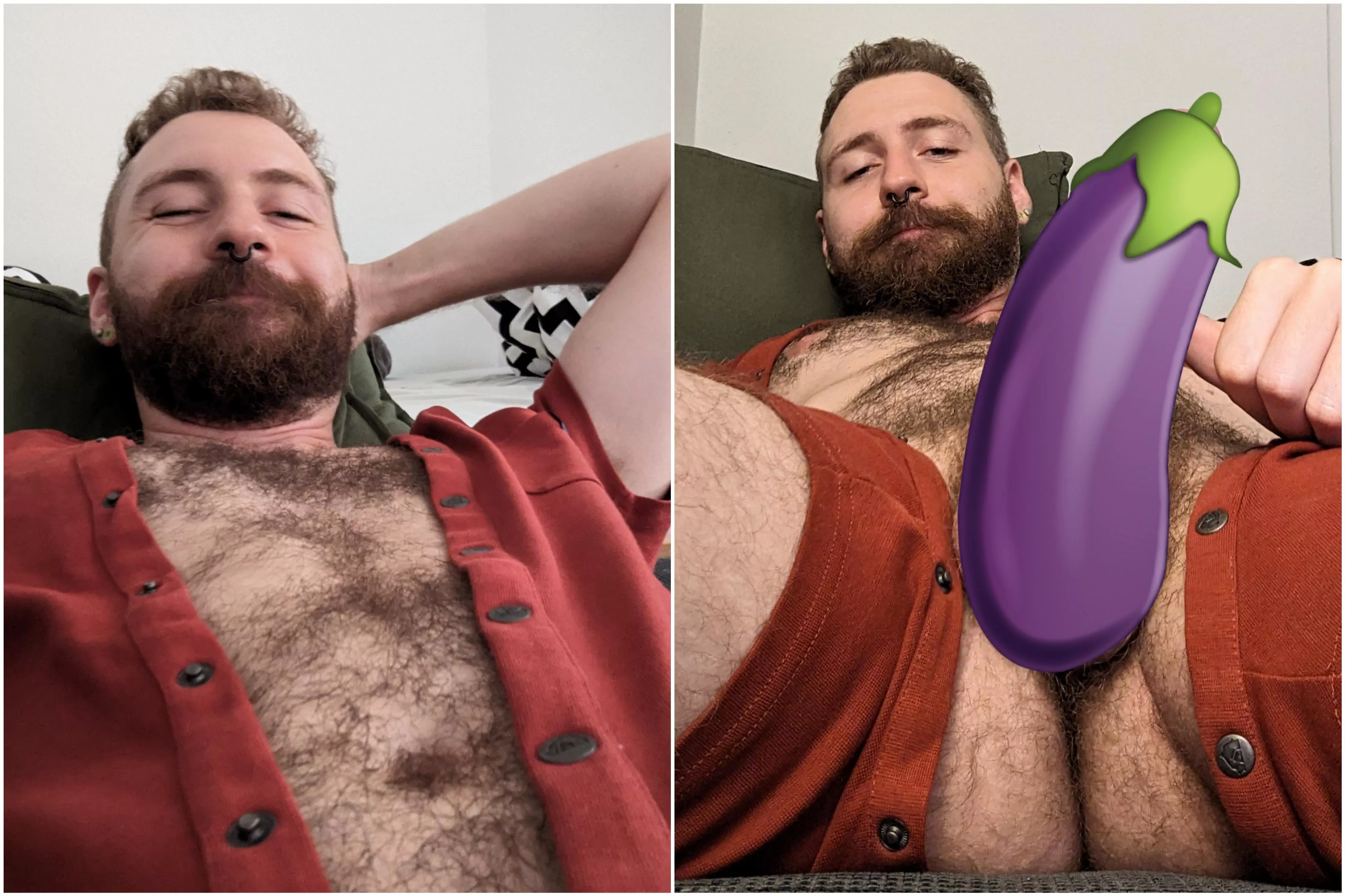 Sick, bored and dick shy