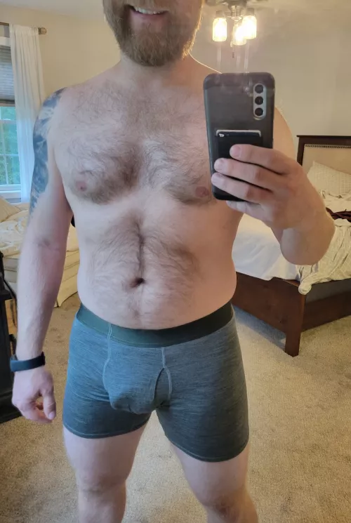 Sunday morning bulge and dadbod 39