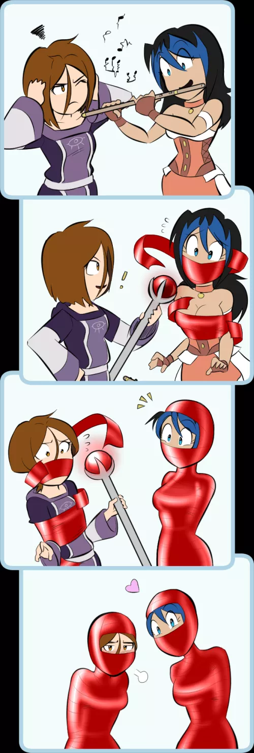 This was the first bondage art I ever saw, what's yours?