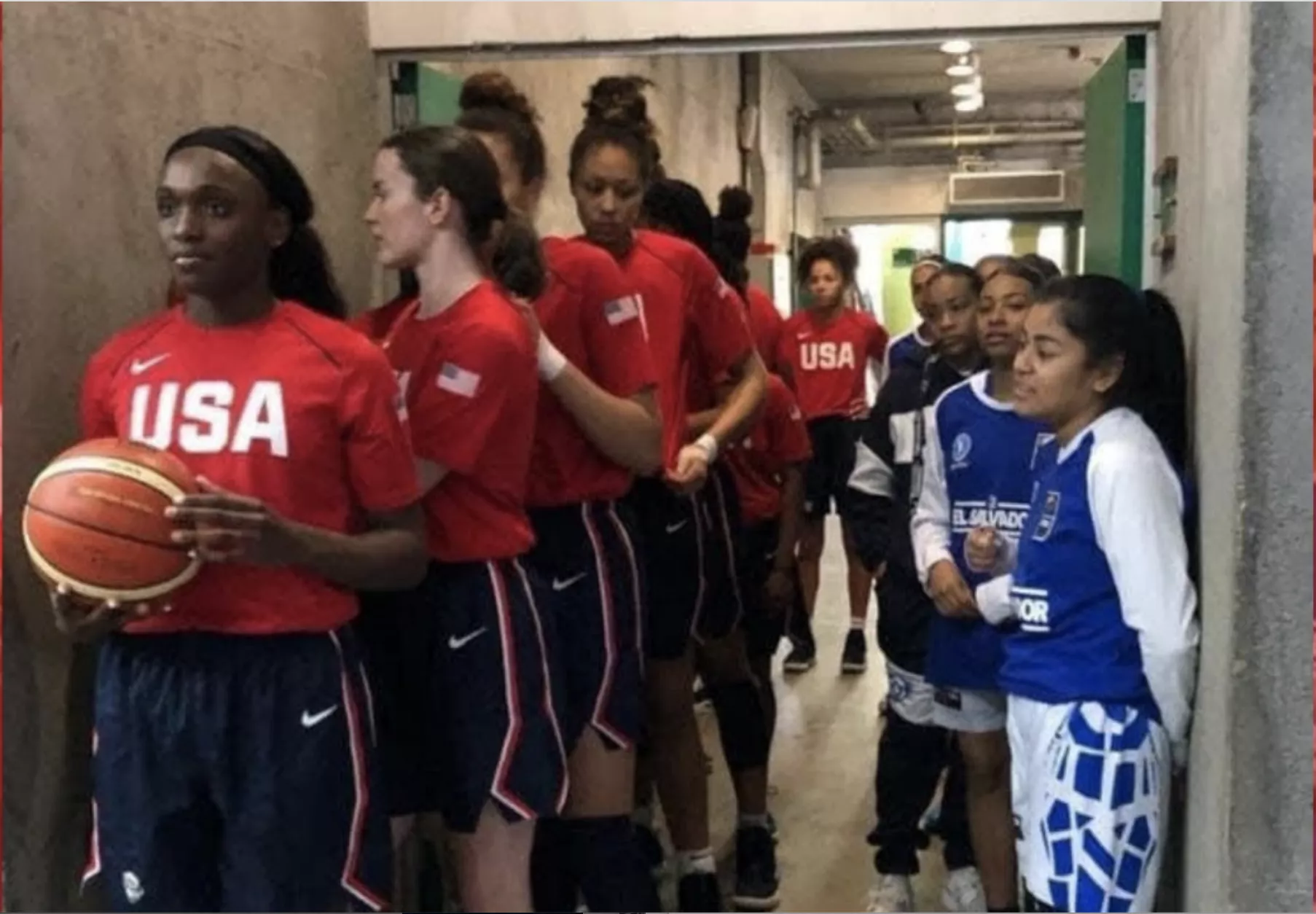 USA vs El Salvador Women's Basketball