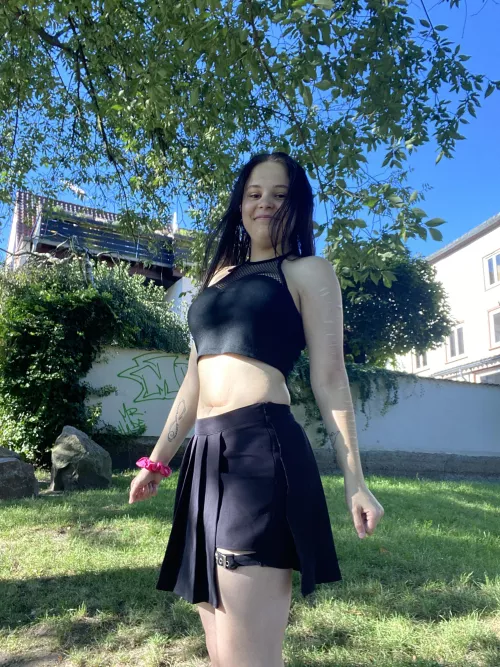 Would my teacher like it when he sees me alone in his office?