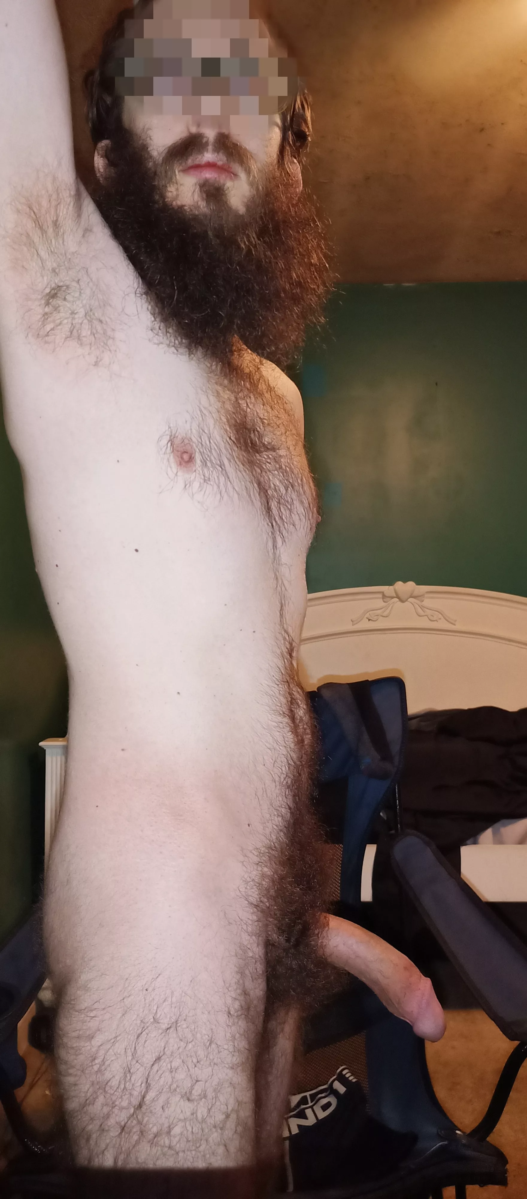 32. Any guys want to bury their nose in my bush, with my cock hilted in your throat?