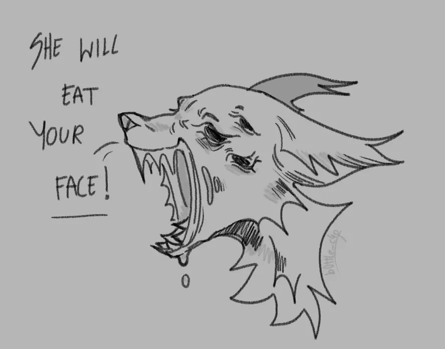 Beware on angry furry 👹 art by me