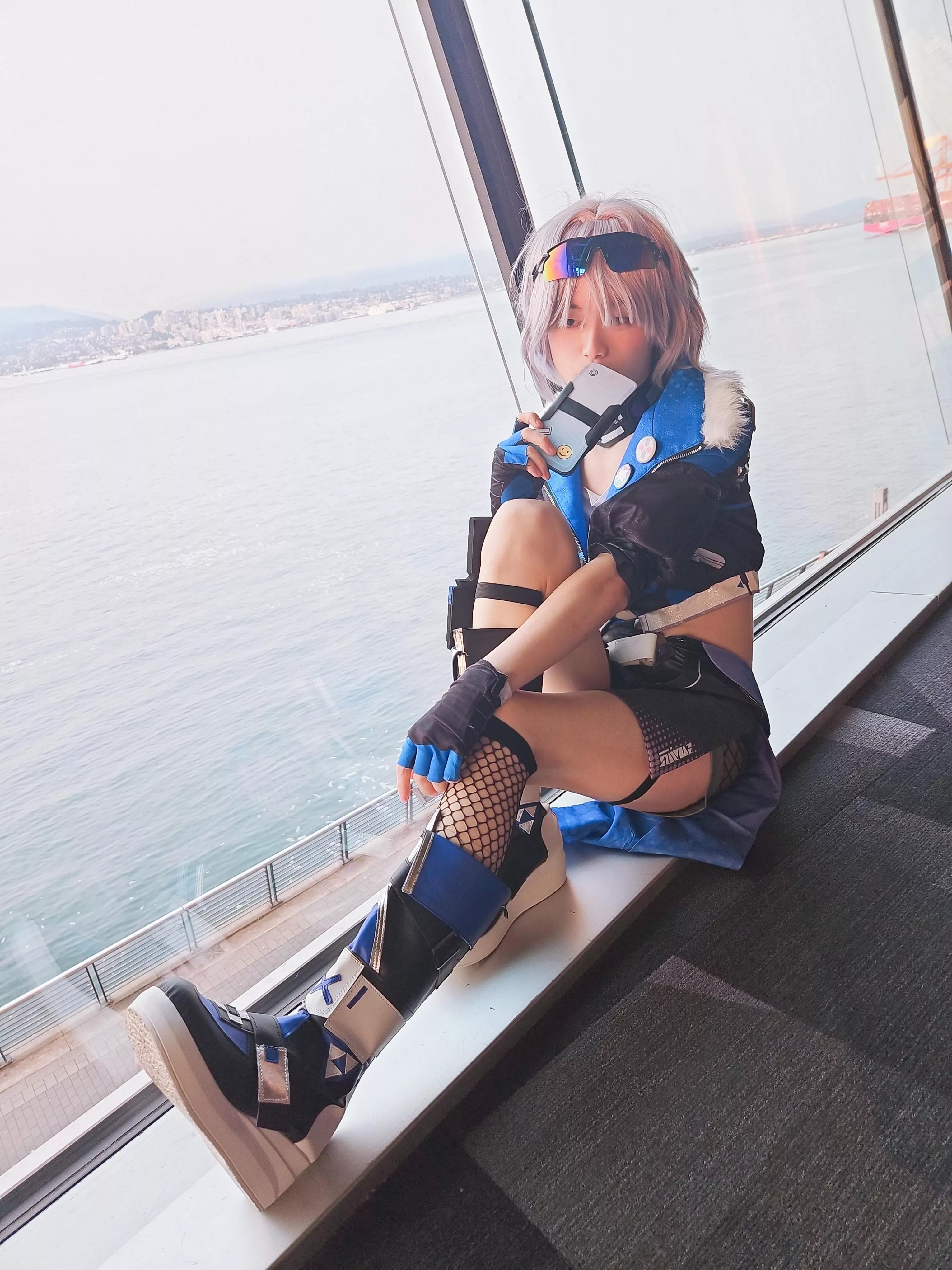 Do you like my Silverwolf cosplay? :3