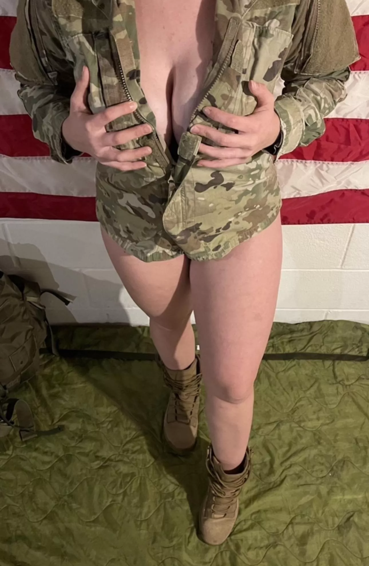 Don’t worry, I’ll leave my boots on