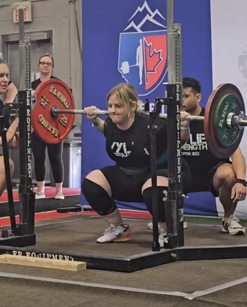 First powerlifting competition in the books!