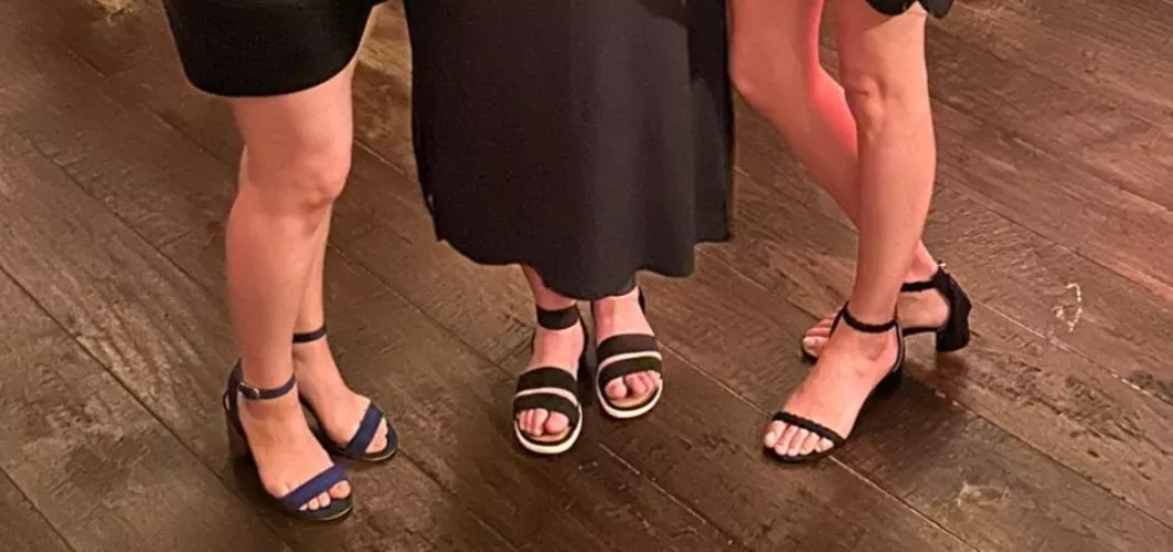 Heels on a night out