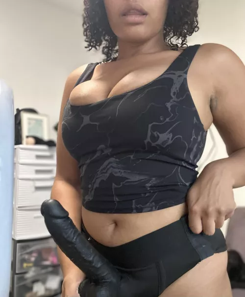 I caught you staring at my package and tits ;)