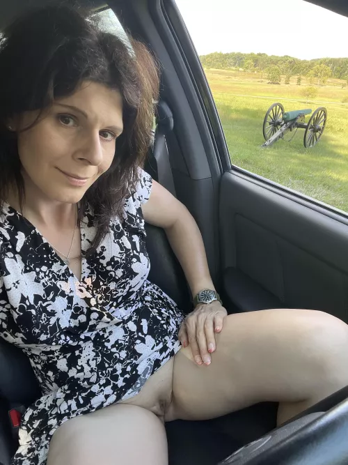 I definitely don’t have a canon in my backyard…although you might have one in your pants [41][F]