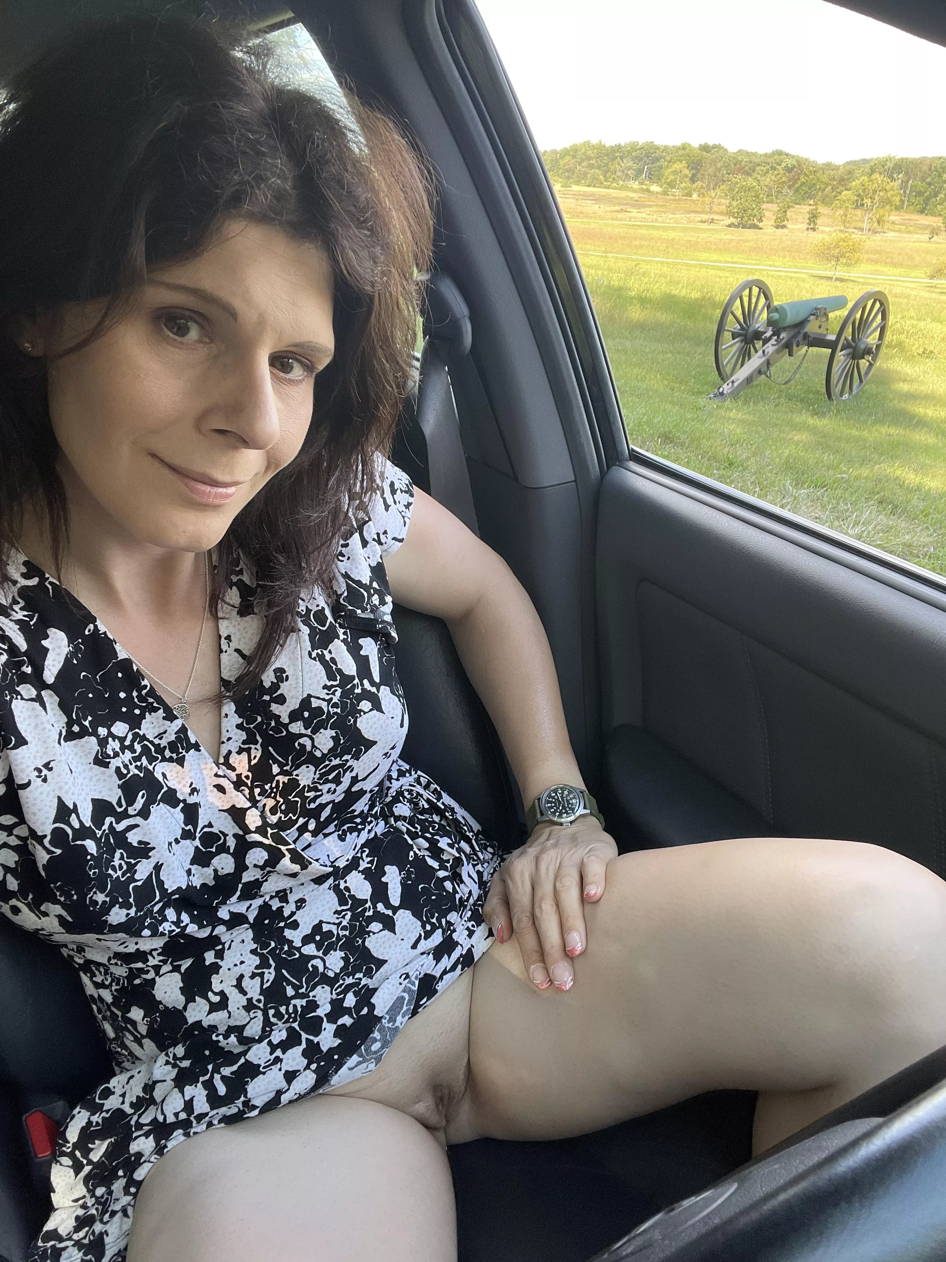 I definitely don’t have a canon in my backyard…although you might have one in your pants [41][F]