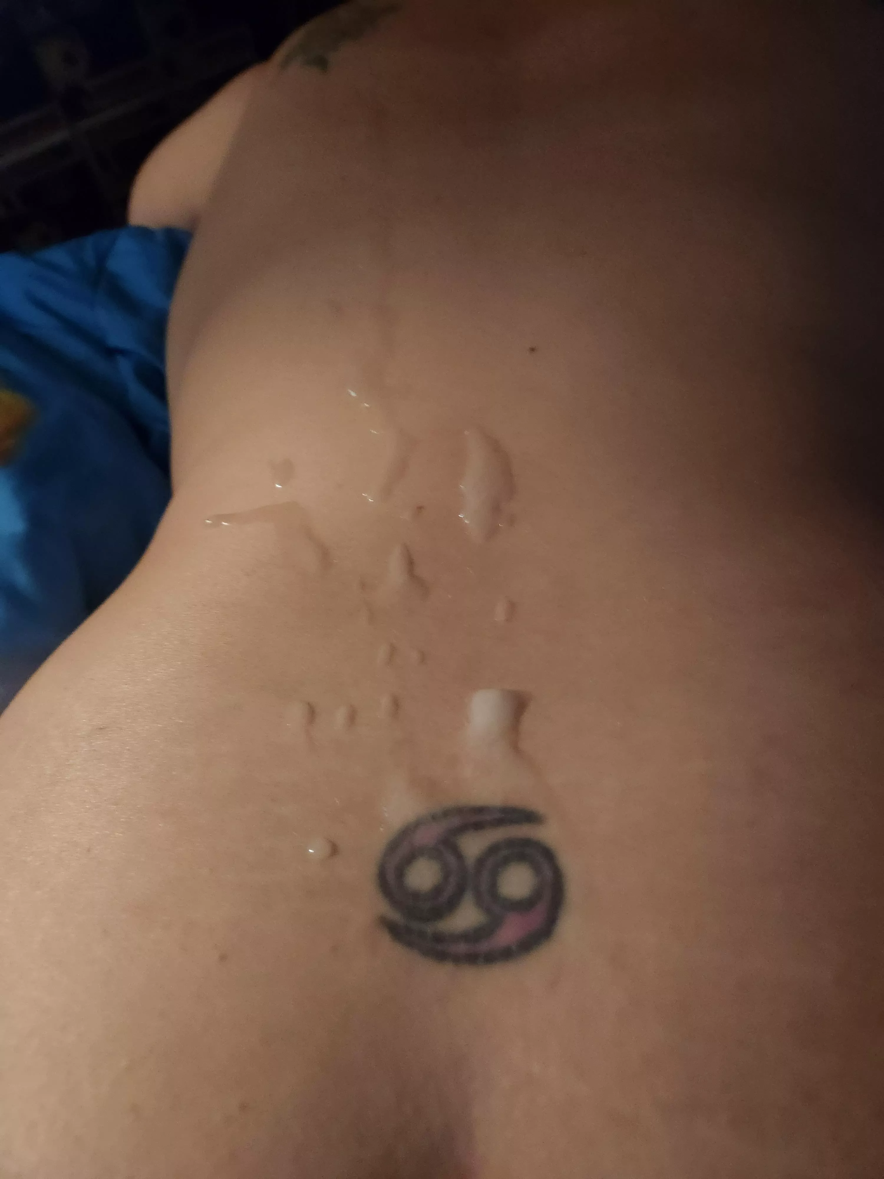 I took a nice load on my back