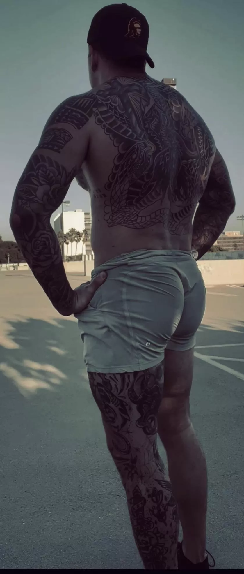 If you saw me working out outside like this, what would you do?