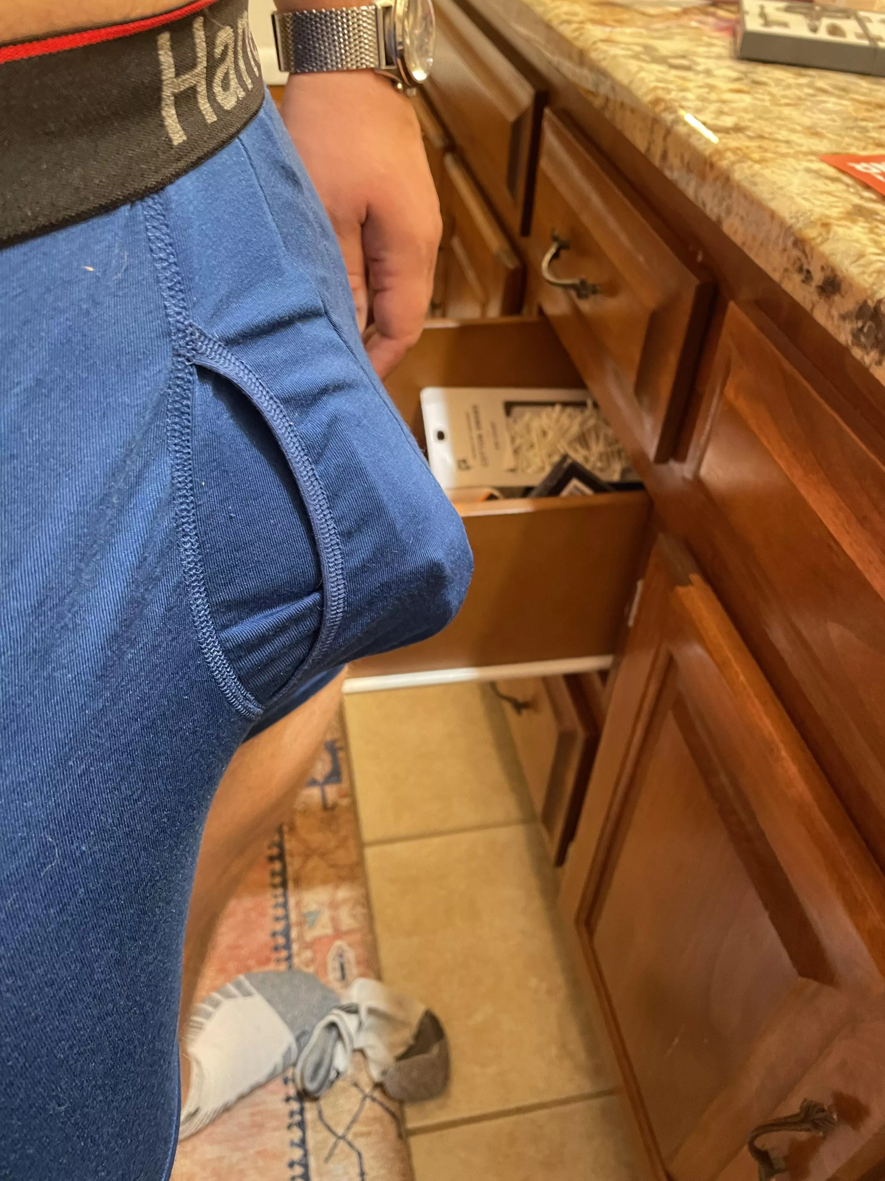 Just getting ready this morning