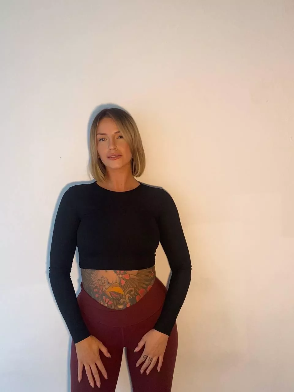 love my ink in this crop top