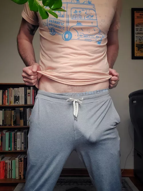 Loving these new sweats, but they lean a little toward the obscene