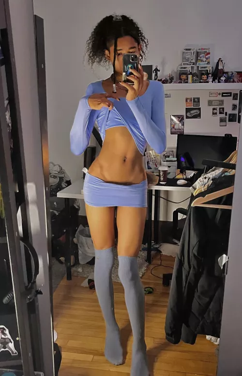 miniskirt for easy access