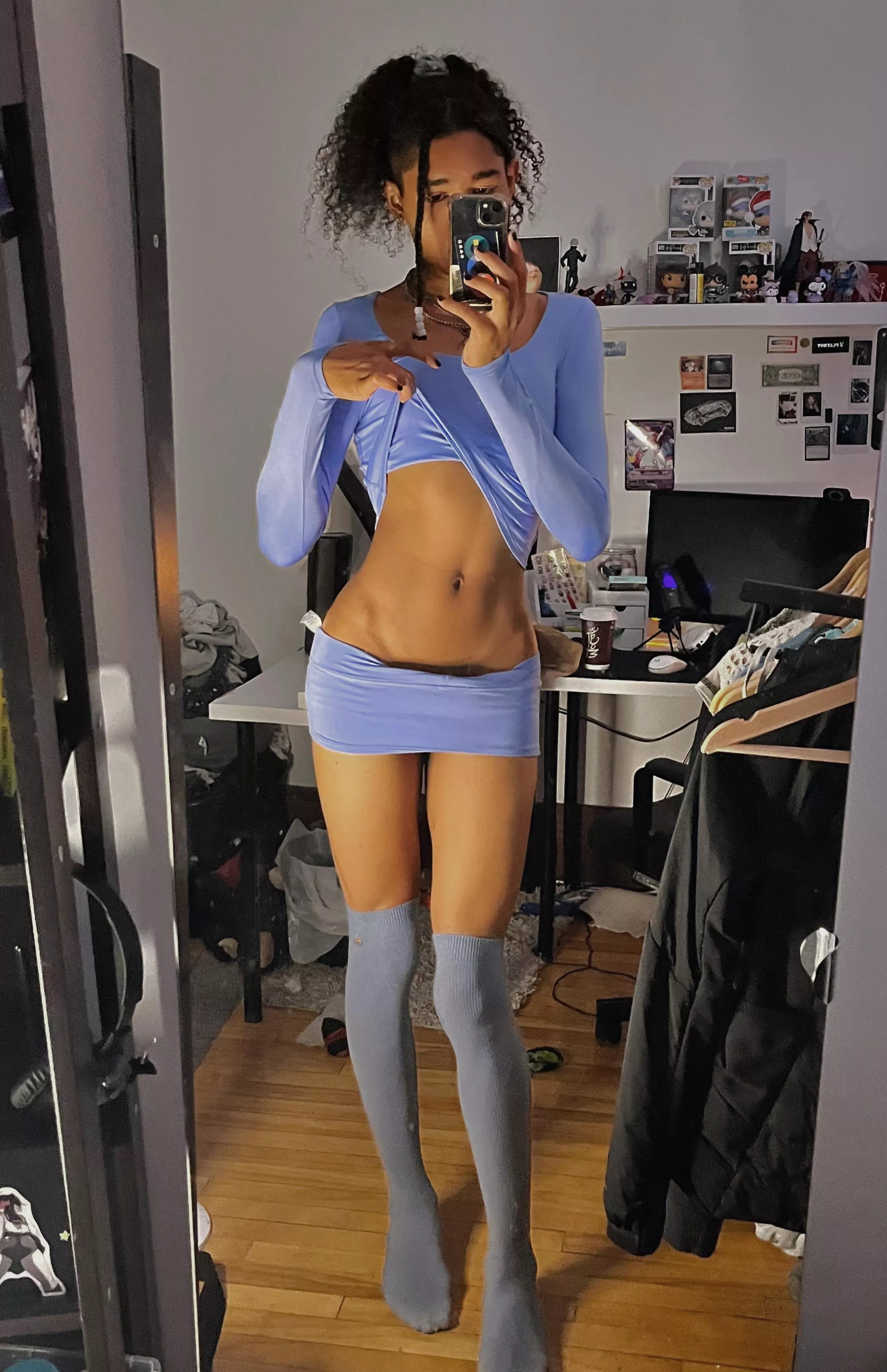 miniskirt for easy access