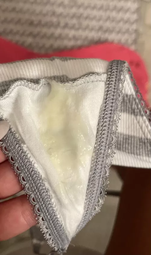 They’re always wet and creamy 🤤