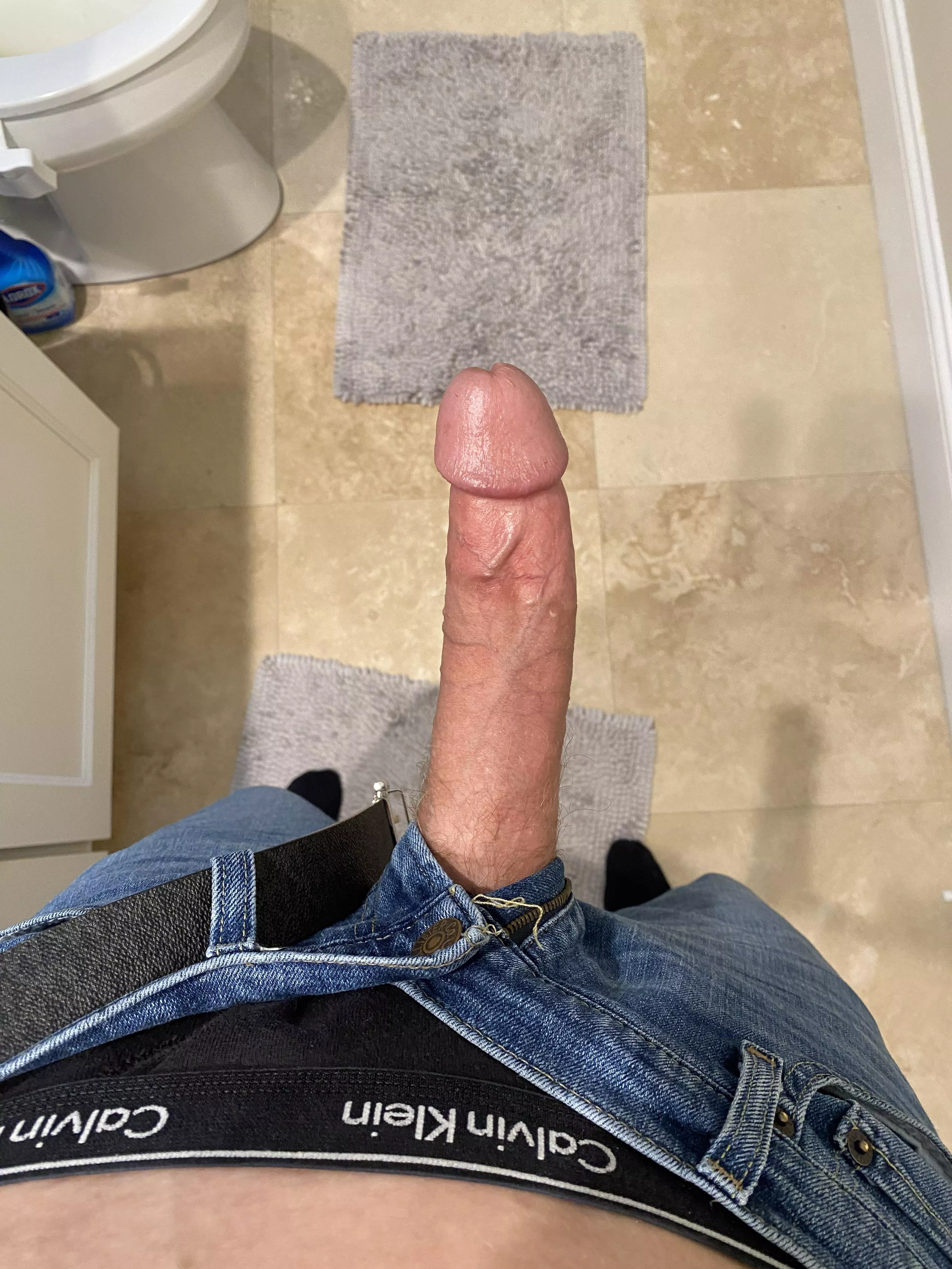 Who would suck on my virgin cock?