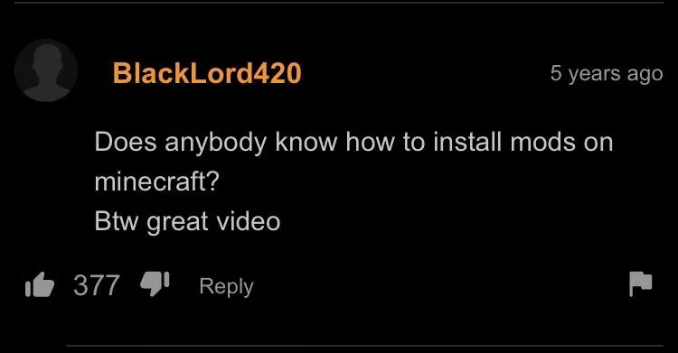 Blud has his priorities straight