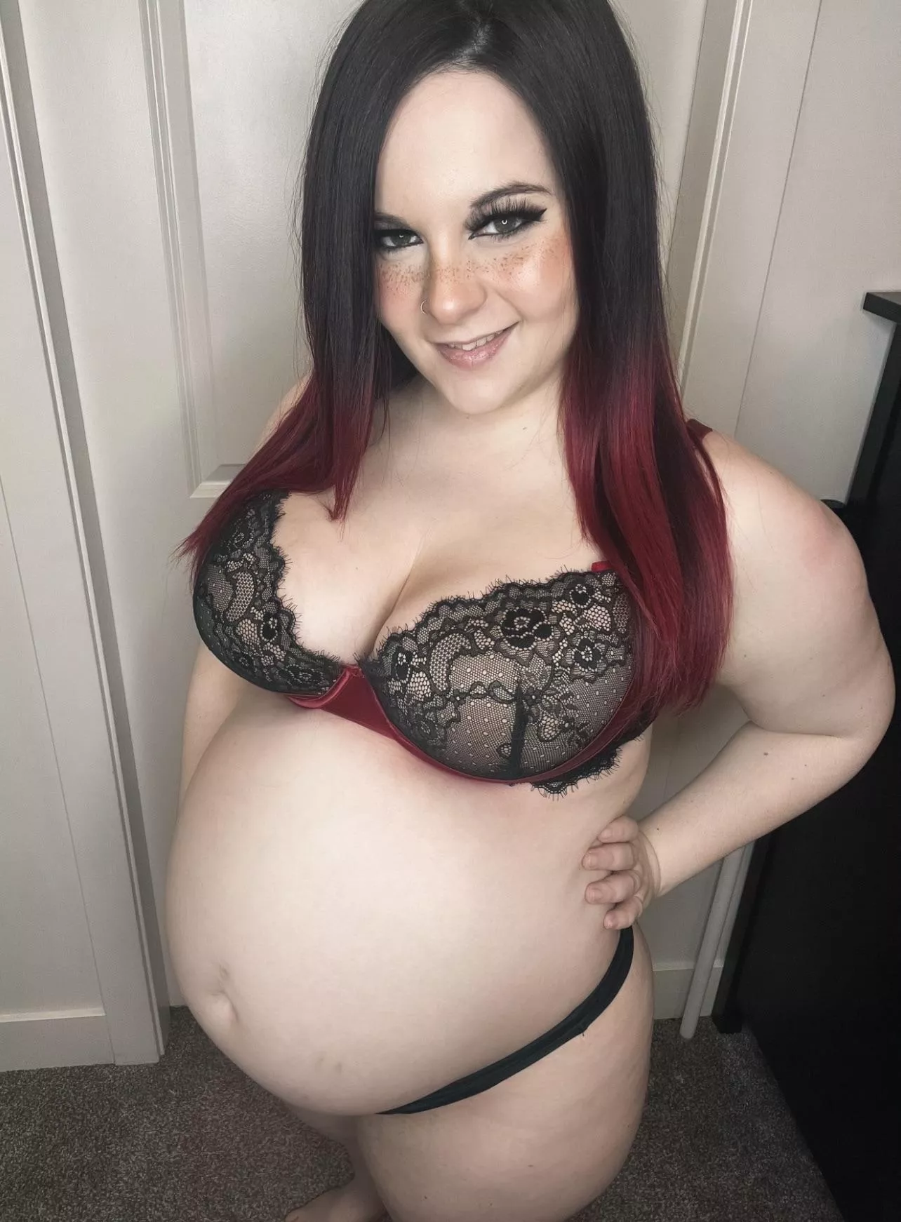 Can I be your little pregnant slut?