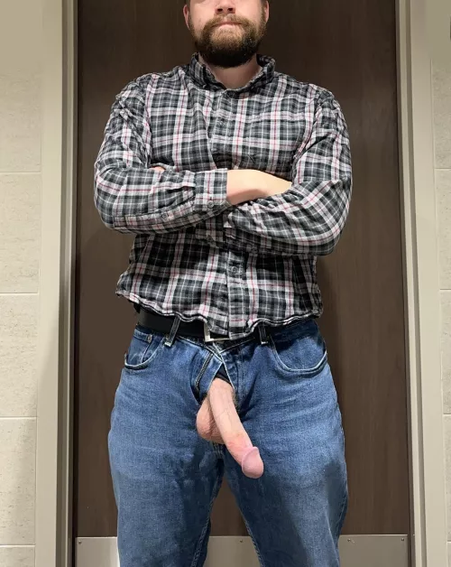 Did you order a bearded dad in flannel for this fall season? [35]