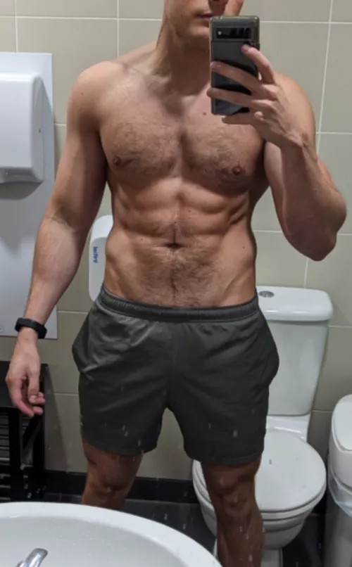 GF dumped me so been working out hard [M]