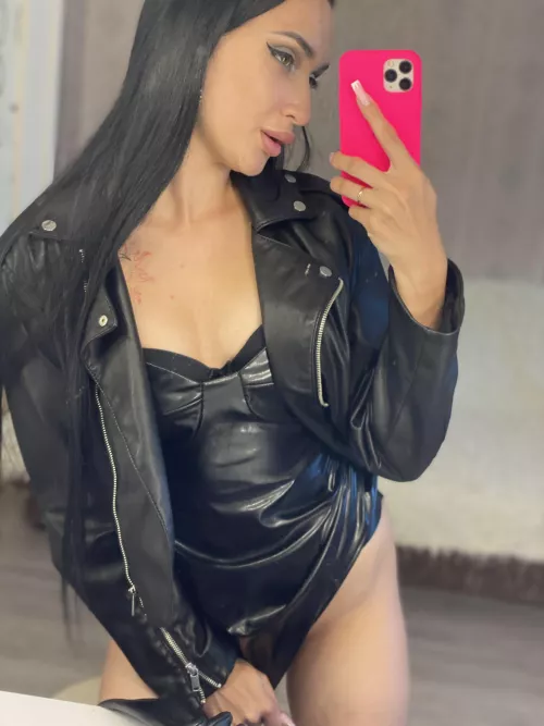 Hello fall and leather clothing