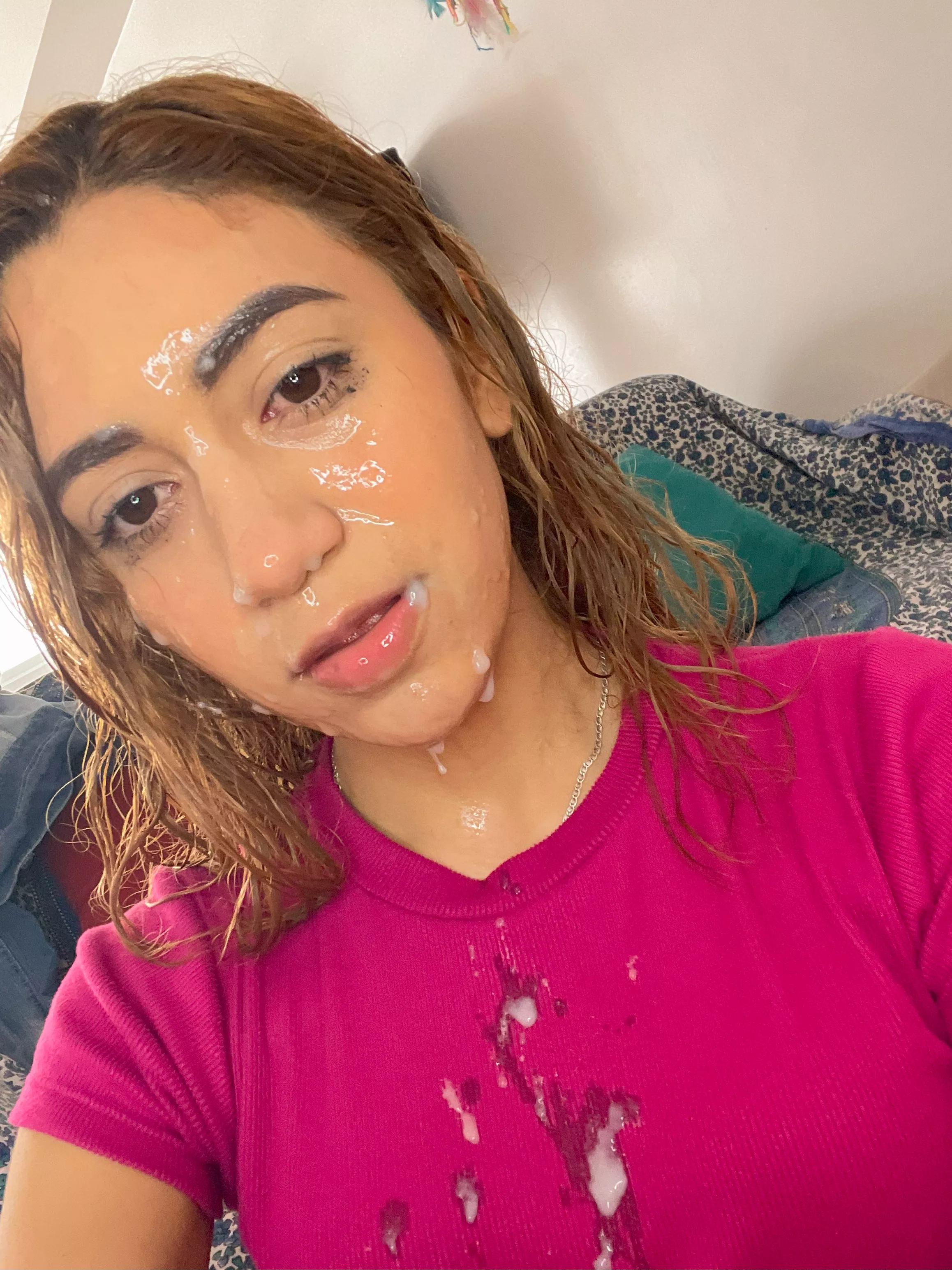 I lost a bet that I thought was just a joke, but they wouldn't let me leave without honoring it 🥺