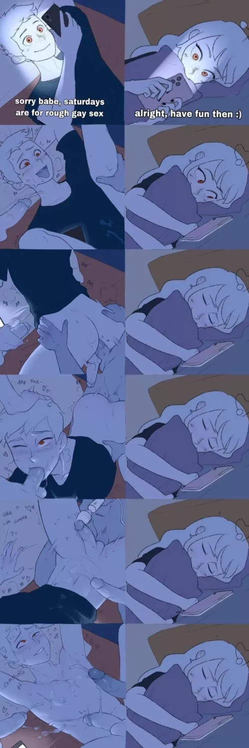 I think he is starting to like this whole 'getting fucked' thing😂