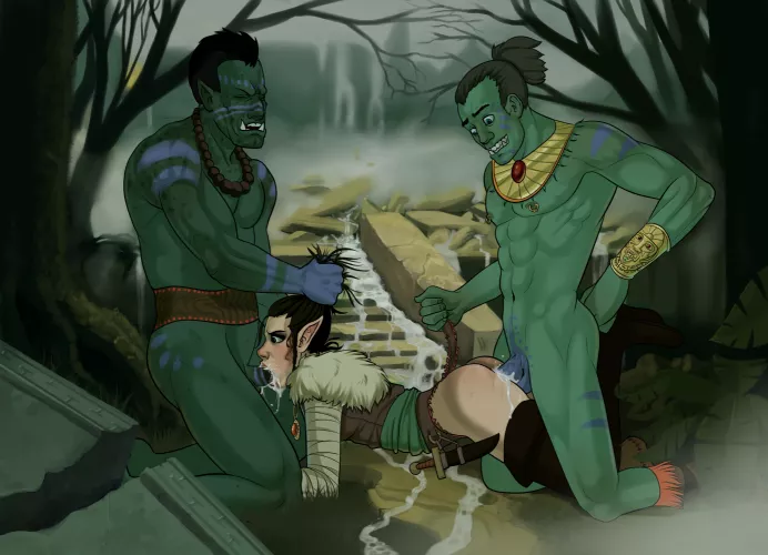 Incan orcs (hopelessbohemian)