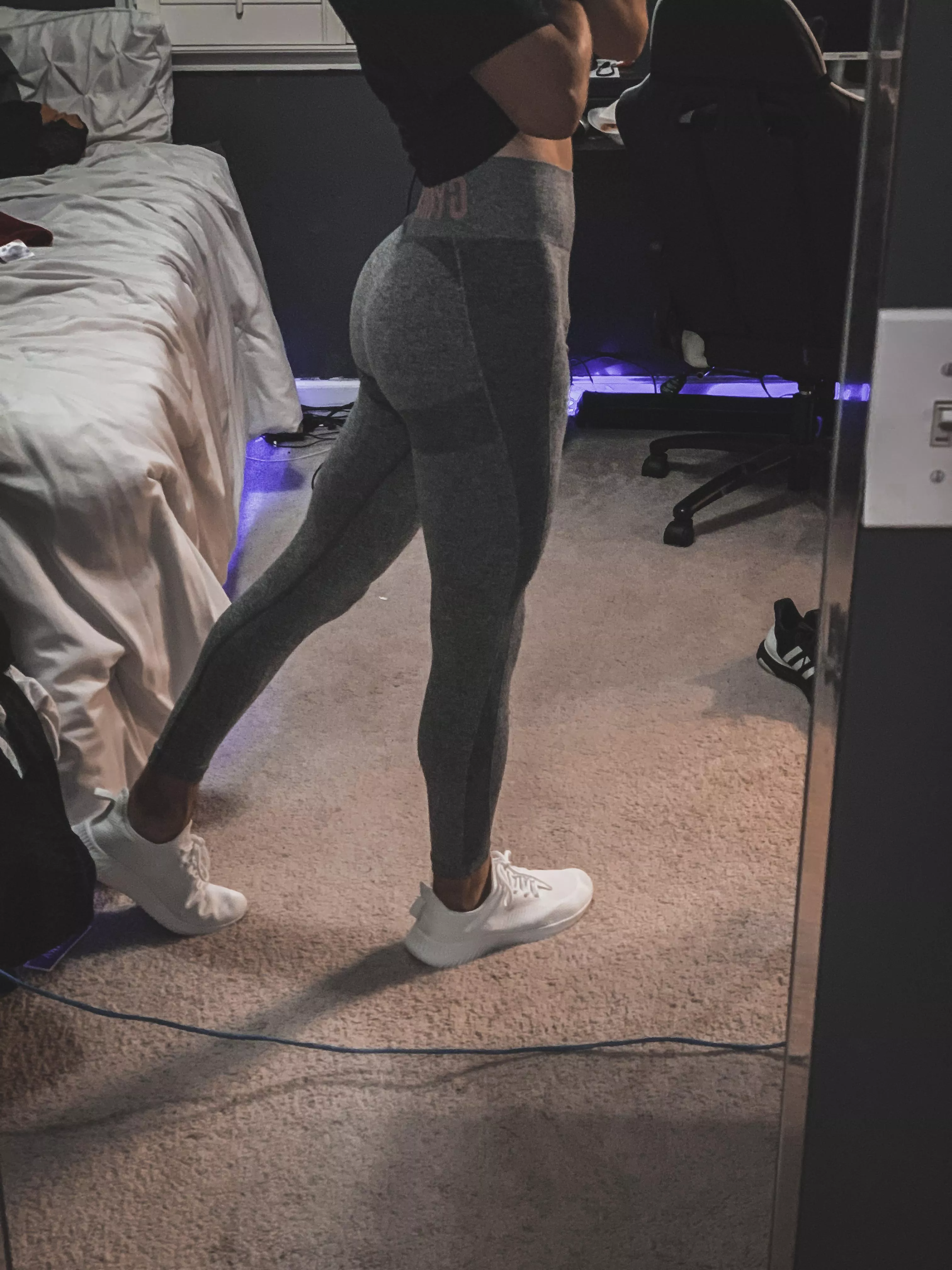 Lol I’m trying to get those “crush a man” thighs