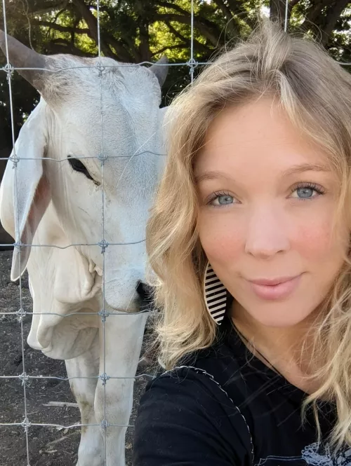 Out on the farm. ☺️